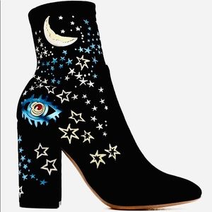 VALENTINO Astro Hand Painted Runway Boots